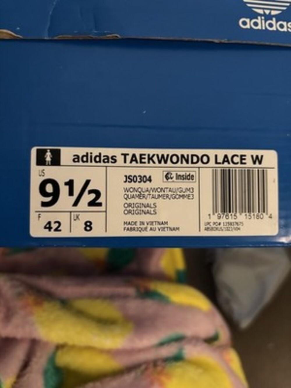 Adidas OG Sneakers Taekwondo Lace JS0304 Pink Size 9 1/2 women’s New in Box - Picture 6 of 7